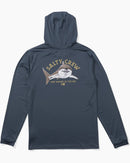 Salty Crew Lurking Hooded Sunshirt - BlueFin