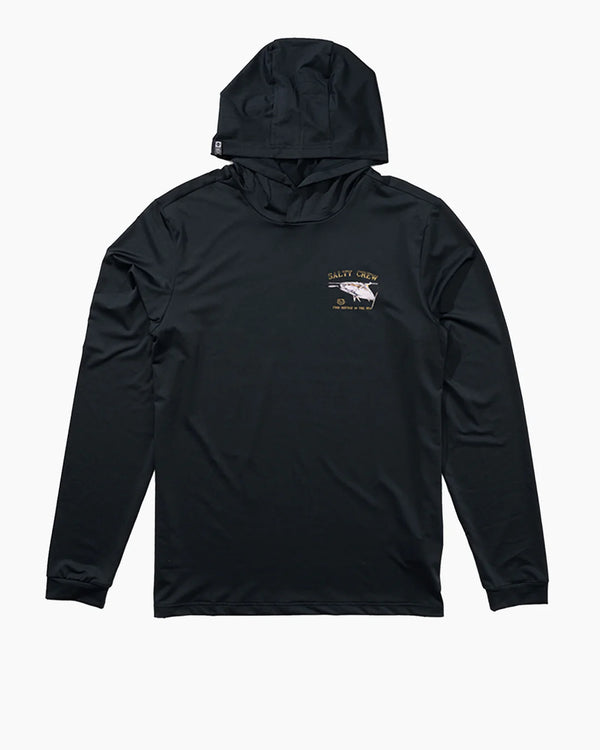 Salty Crew Surface Hooded Long Sleeve Sunshirt - Navy