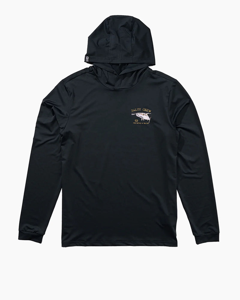 Salty Crew Surface Hooded Long Sleeve Sunshirt - Navy