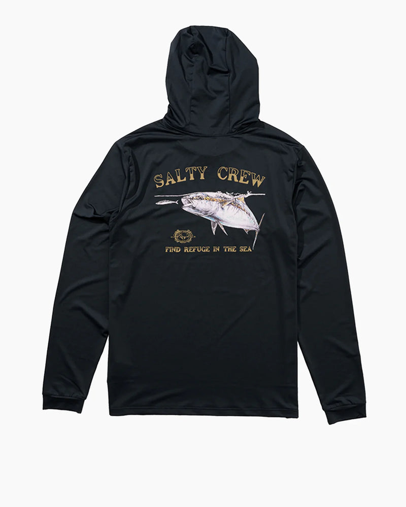 Salty Crew Surface Hooded Long Sleeve Sunshirt - Navy