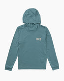 Salty Crew Boys Big Bill Hooded Sun Shirt - Hydro