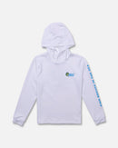 Salty Crew Mahi Club Boys Sunshirt - White