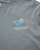 Salty Crew Mahi Surface Long Sleeve Tee - Storm