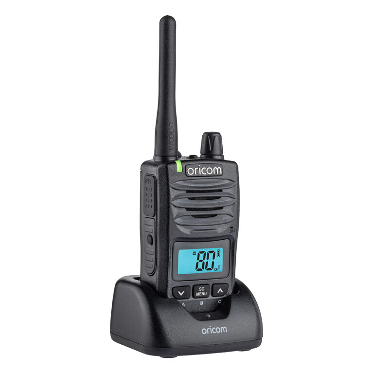 Oricom Waterproof IP67 5 Watt Handheld UHF CB Radio (DTX600)