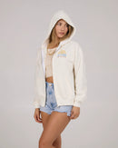 Salty Crew In The Rays Zip Fleece Hoody - Off White