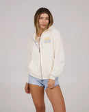 Salty Crew In The Rays Zip Fleece Hoody - Off White