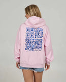 Salty Crew Sunblock Fleece Hoodie - Pink Skies
