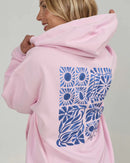 Salty Crew Sunblock Fleece Hoodie - Pink Skies