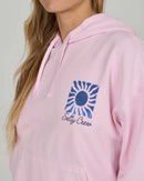 Salty Crew Sunblock Fleece Hoodie - Pink Skies