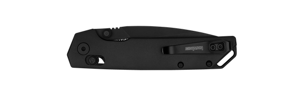 Kershaw Iridium 3.4" Folding Pocket Knife with DuraLock Locking Mechanism - Black