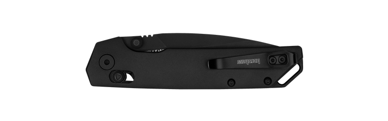 Kershaw Iridium 3.4" Folding Pocket Knife with DuraLock Locking Mechanism - Black