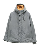 Salty Crew Long Shore Parka Hooded Jacket - Dark Slate
