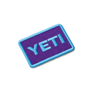 Yeti Collectors Patches - Logo/Pace Purple