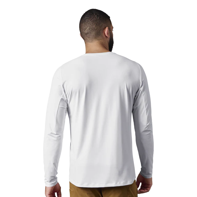 Yeti Men's Crewneck Ultra Lightweight Sunshirt - White