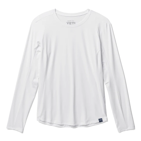 Yeti Men's Crewneck Ultra Lightweight Sunshirt - White