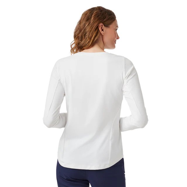 Yeti Women's Crew Neck Ultra Light Sunshirt - White