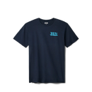 Yeti Big Wave Short Sleeve T-Shirt - Navy
