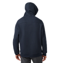 Yeti Logo Built For The Wild Fleece Hoodie - Navy