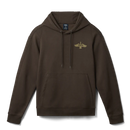 Yeti Wetlands Duck Badge Fleece Hoodie - Brown