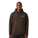 Yeti Wetlands Duck Badge Fleece Hoodie - Brown
