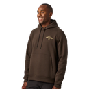Yeti Wetlands Duck Badge Fleece Hoodie - Brown