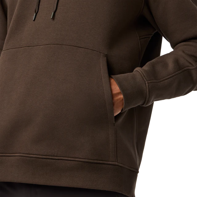 Yeti Wetlands Duck Badge Fleece Hoodie - Brown