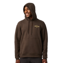 Yeti Wetlands Duck Badge Fleece Hoodie - Brown