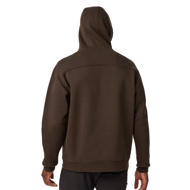 Yeti Wetlands Duck Badge Fleece Hoodie - Brown