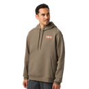 Yeti Wetlands Logo Badge Fleece Hoodie - Taupe