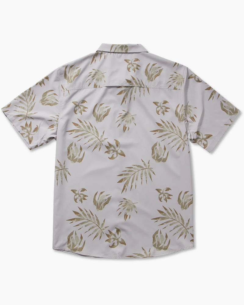 Salty Crew Badland Short Sleeve Tech Woven Shirt - Natural