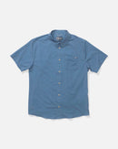 Salty Crew Drifter UV Drifter UV Button Up Shirt - Mid Blue