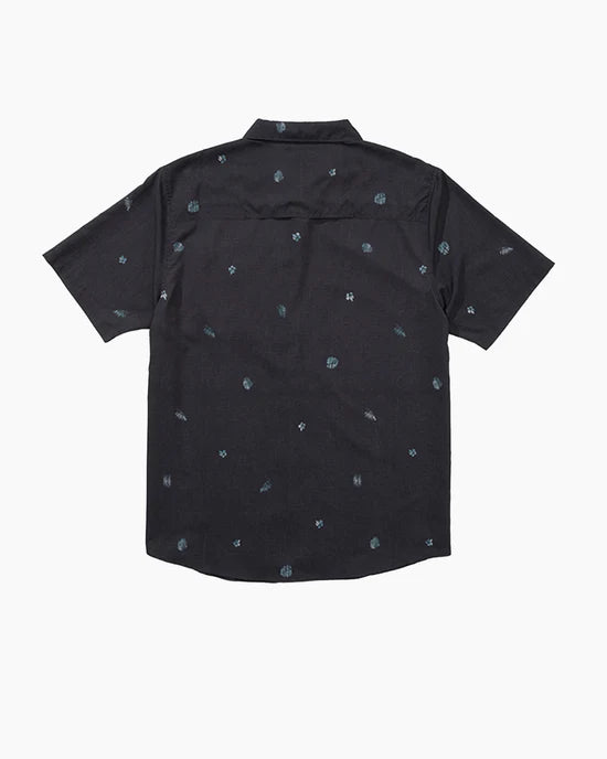 Salty Crew Flagship UV Button Up Shirt - Black