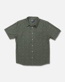Salty Crew Breeze Perforated Short Sleeve Tech Woven Sunshirt - Four Leaf Clover