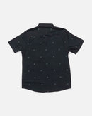 Salty Crew Flagship UV Button Up Short Sleeve Shirt - Phantom