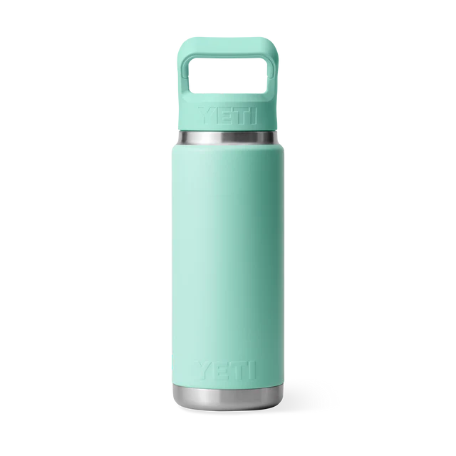 Yeti Rambler 26oz (760ml) Straw Bottle with Colour Matched Straw Cap - Variety of Colours Available