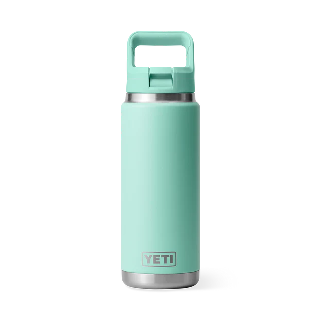 Yeti Rambler 26oz (760ml) Straw Bottle with Colour Matched Straw Cap - Variety of Colours Available