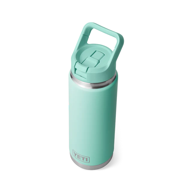 Yeti Rambler 26oz (760ml) Straw Bottle with Colour Matched Straw Cap - Variety of Colours Available