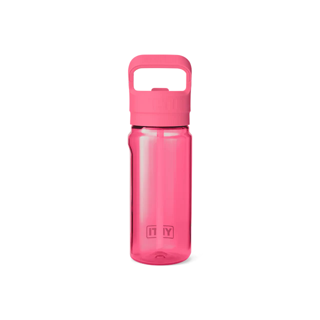 Yonder 600ml Water Bottle with Colour Matched Straw Cap - Variety of Colours Available