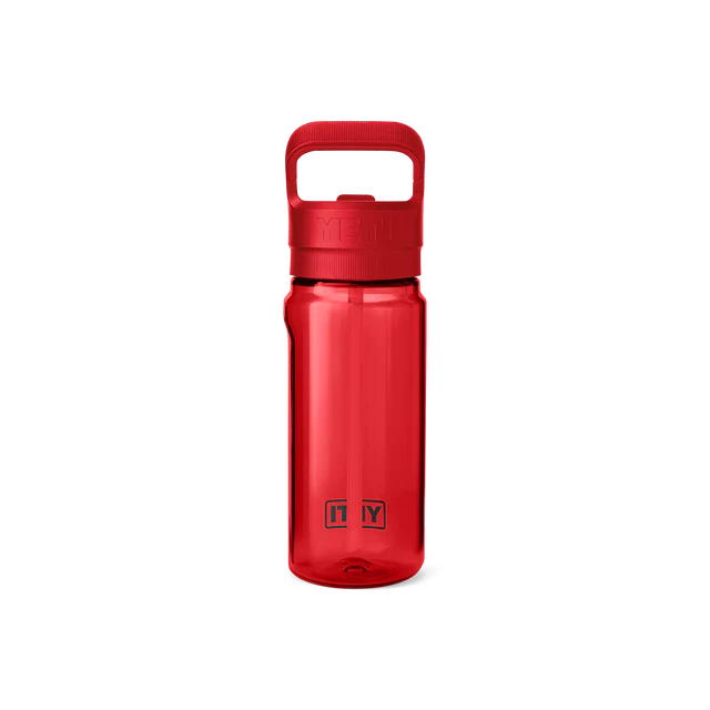Yonder 600ml Water Bottle with Colour Matched Straw Cap - Variety of Colours Available