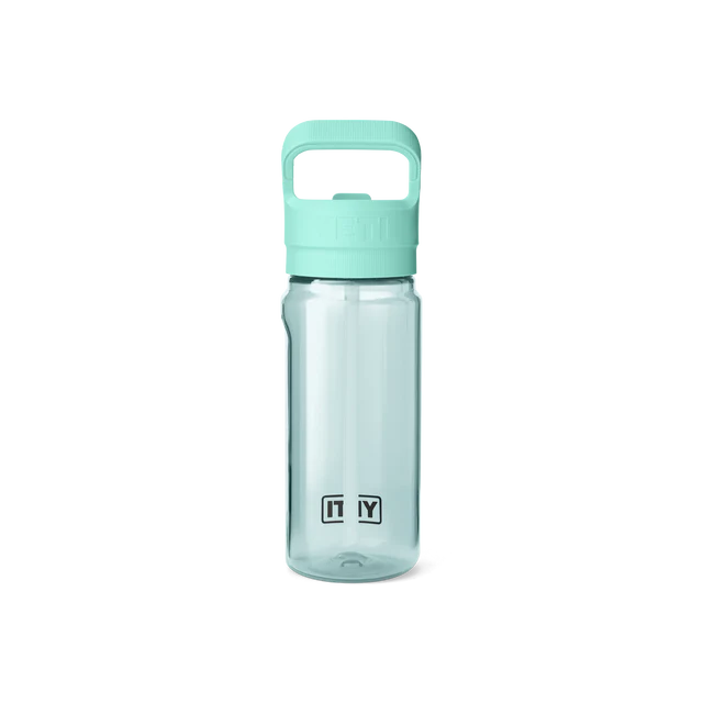 Yonder 600ml Water Bottle with Colour Matched Straw Cap - Variety of Colours Available