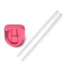 Yonder 750ml Water Bottle with Colour-Matched Straw Cap - Variety of Colours Available