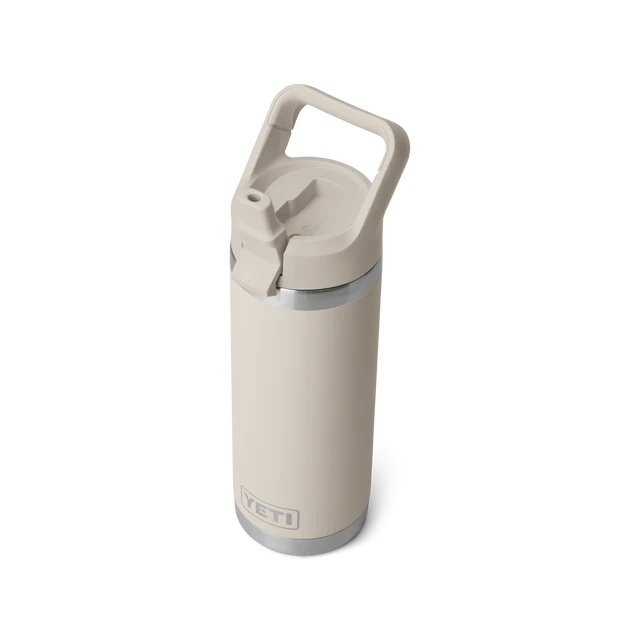 Yeti Rambler 18oz (532ml) Straw Bottle - with Colour Matched Lid - Cape Taupe