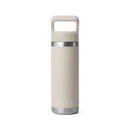 Yeti Rambler 18oz (532ml) Straw Bottle - with Colour Matched Lid - Cape Taupe
