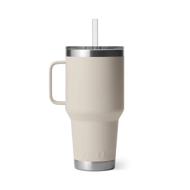 Yeti Rambler 35oz (1L) Straw Mug - Cape Taupe