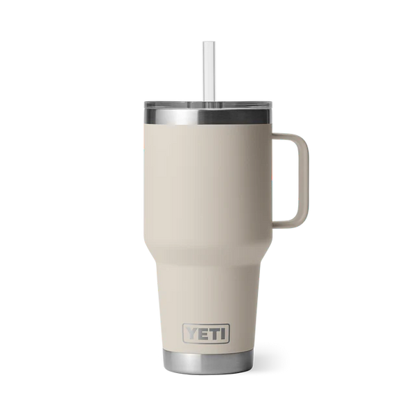 Yeti Rambler 35oz (1L) Straw Mug - Cape Taupe