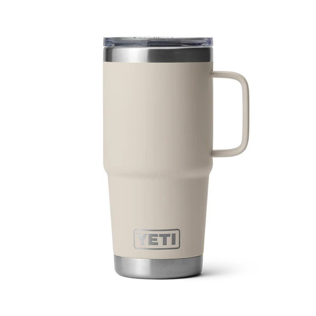Yeti Rambler 20oz (591ml) Travel Mug with Stronghold Lid - Cape Taupe