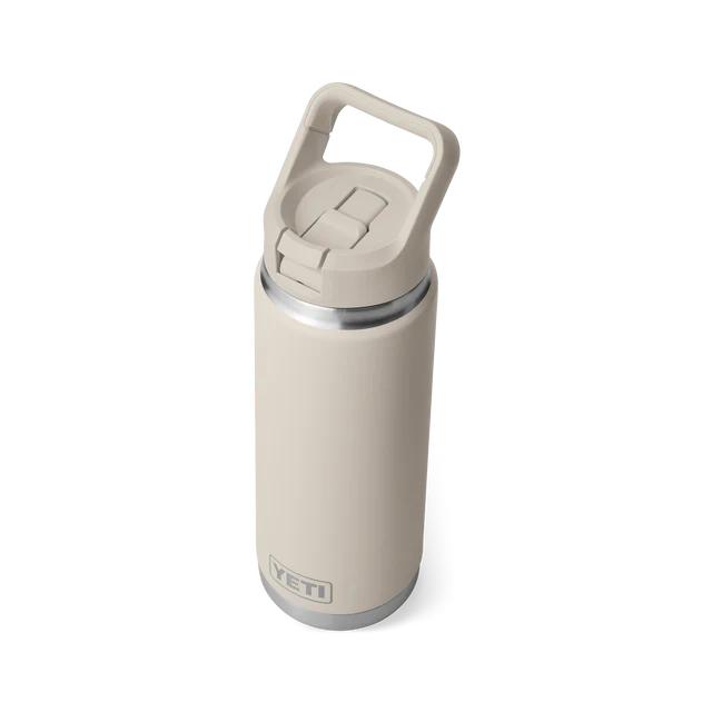 Yeti Rambler 26oz (769ml) Straw Bottle with Colour Matched Lid - Cape Taupe
