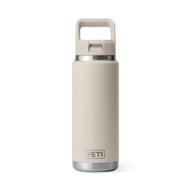 Yeti Rambler 26oz (769ml) Straw Bottle with Colour Matched Lid - Cape Taupe