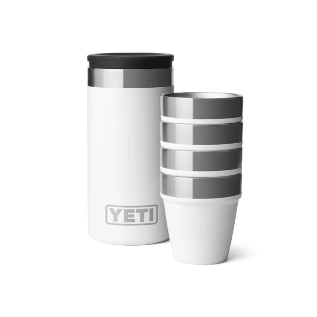 Yeti 1.7oz Shot Glasses with Carry Case - Variety of Colours Available