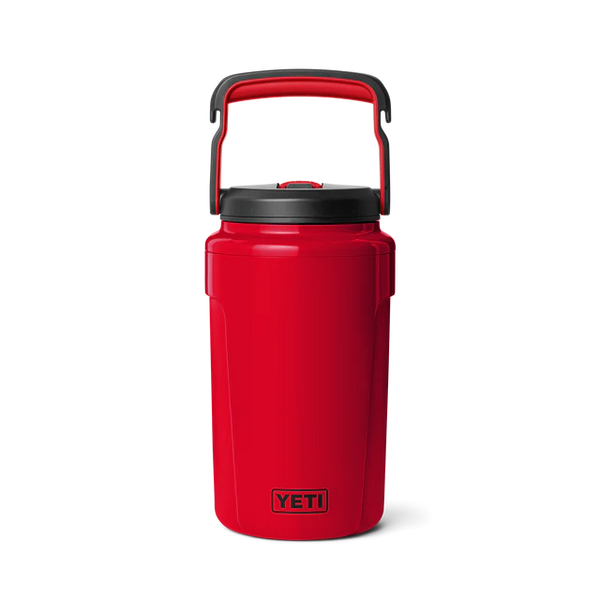 Yeti Silo Half Gallo (1.9L) Jug with Magslider Straw Cap - Rescue Red